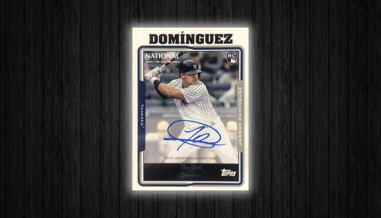 2024 Topps NSCC Q&A Includes Jasson Domínguez Autographs