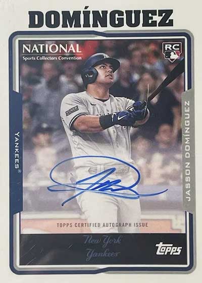 2024 Topps NSCC Q&A Includes Jasson Domínguez Autographs