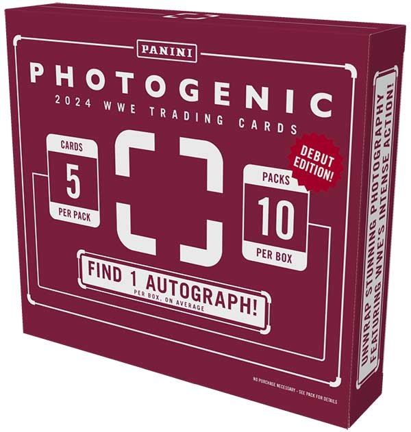 2024 Panini PhotoGenic WWE Checklist, Hobby Box Info, Details