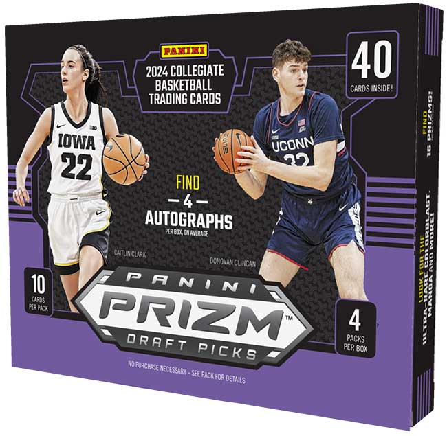 2024 Panini Prizm Draft Picks Basketball Checklist, Hobby Box Info