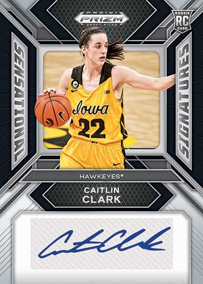2024 Panini Prizm Draft Picks Basketball Sensational Signatures Caitlin Clark