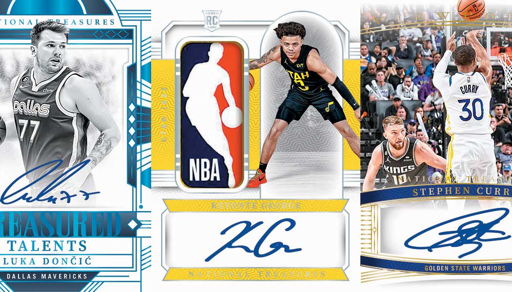 2023-24 Panini National Treasures Basketball Checklist, Box Info
