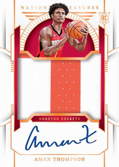 2023-24 Panini National Treasures Basketball Checklist, Box Info