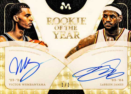 2023-24 Topps Mercury Victor Wembanyama Checklist, Details