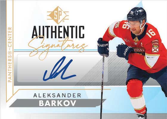 2024-25 SP Hockey Authentic Signatures Aleksander Barkov