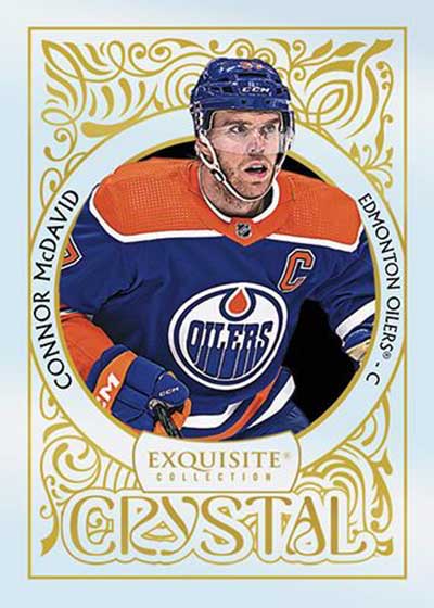 2024-25 Upper Deck Ice Hockey Exquisite Crystal Connor McDavid