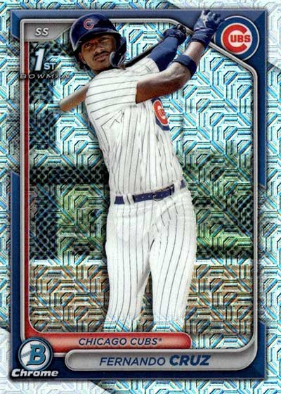 2024 Bowman Chrome Mega Box Baseball Variations Guide, Info