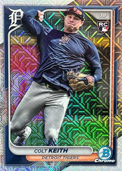 2024 Bowman Chrome Mega Box Baseball Variations Colt Keith