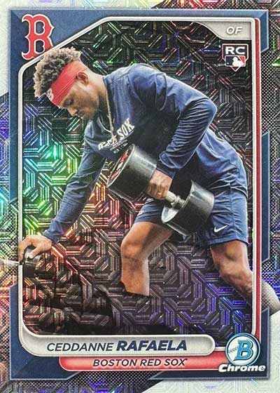 2024 Bowman Chrome Mega Box Baseball Variations Ceddanne Rafaela