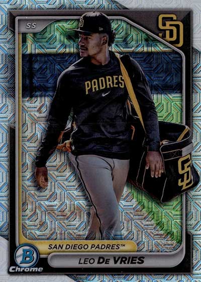 2024 Bowman Chrome Mega Box Baseball Variations Leo De Vries