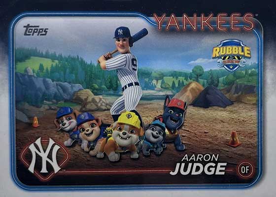 Aaron Judge Paw Patrol Card Among Topps Update Surprises