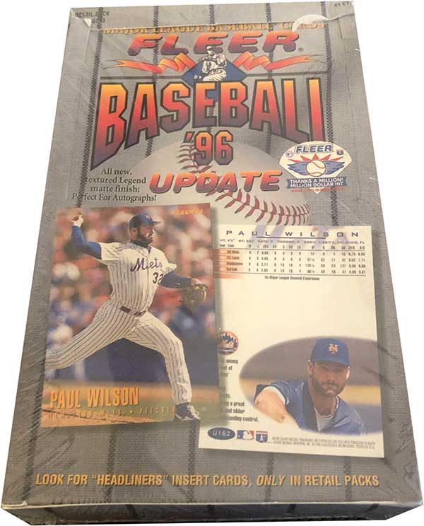 1996 Fleer Update Baseball Box Break, Review and Breakdown