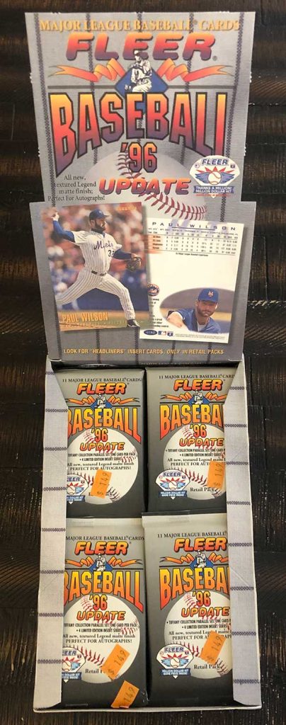 1996 Fleer Update Baseball Box Break, Review and Breakdown