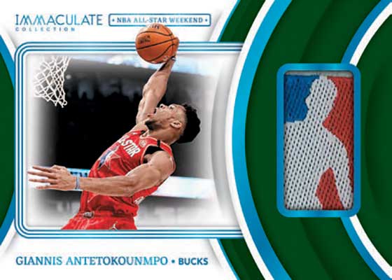 2023-24 Panini Immaculate Basketball All-Star Weekend Laundry Tags Giannis Antetokounmpo