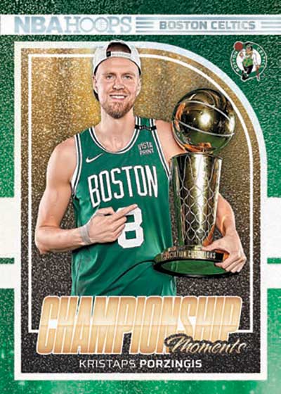 2024-25 Panini NBA Hoops Championship Moments Kristaps Porzingis