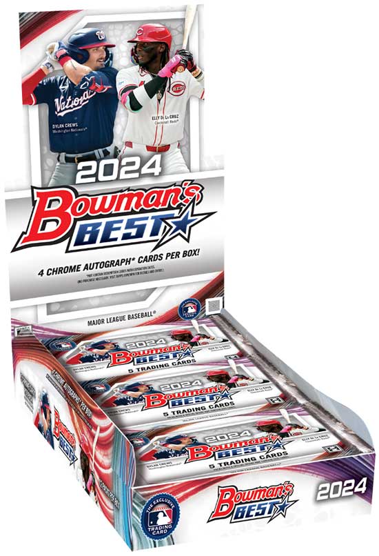 2024 Bowman's Best Baseball Checklist, Teams, Hobby Box Info