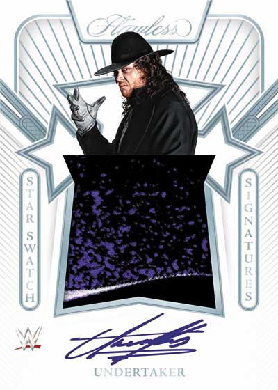 2024 Panini Flawless WWE Star Swatch Signatures Undertaker