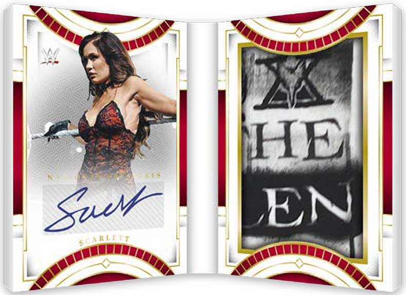 2024 Panini National Treasures WWE Checklist, Hobby Box Info