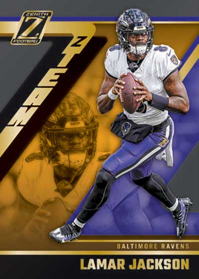 2024 Panini Zenith Football Z-Team Lamar Jackson