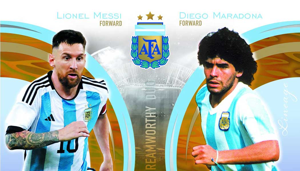 Carte à Collectionner Panini Diego Maradona - 2024-25 Select Vitrail Hit SSP - N°30 Argentine