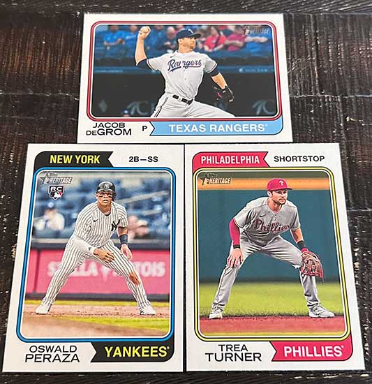 2023 Topps Heritage High Number Baseball Box Break, Review