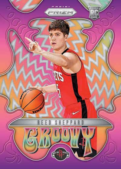 2024-25 Panini Prizm Basketball Groovy Reed Sheppard