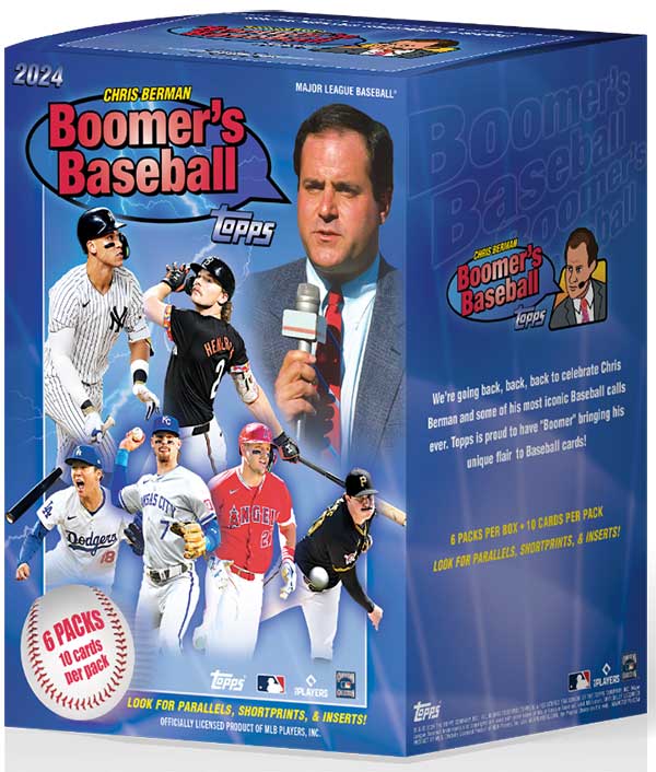 2024 Topps x Chris Berman Boomer's Baseball Checklist, Box Info