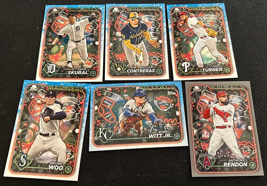 2024 Topps Holiday Baseball Box Break, Review, Breakdown