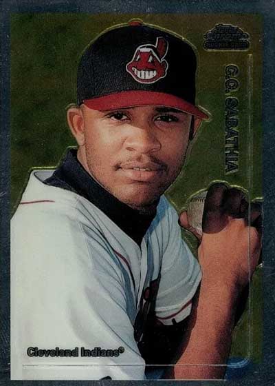 1999 Topps Chrome Traded CC Sabathia Rookie Card