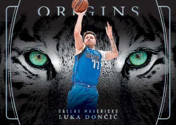 2024-25 Panini Origins Basketball White Tiger Eyes Luka Doncic