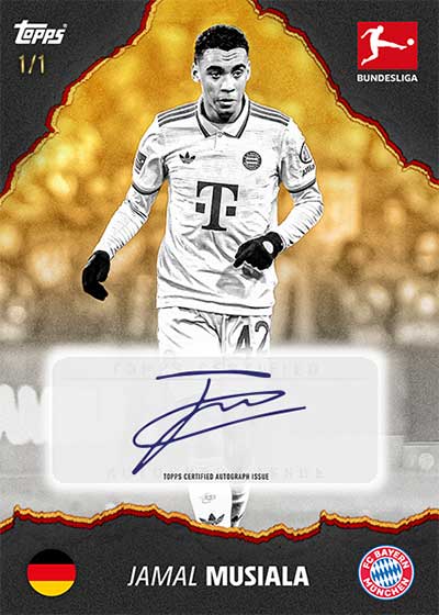 2024-25 Topps Bundesliga International Stars Checklist, Box Info