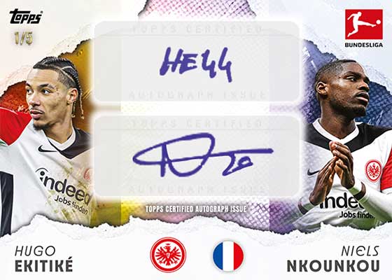 2024-25 Topps Bundesliga International Stars Checklist, Box Info