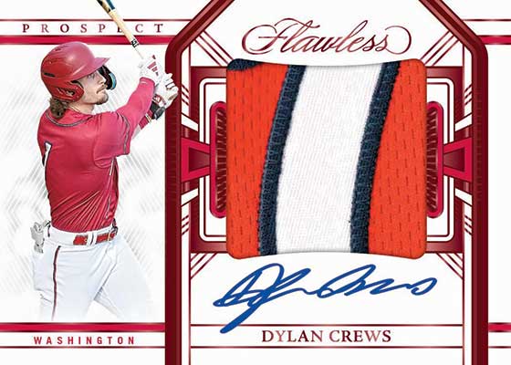 2024 Panini Flawless Baseball Prospect Patch Autographs Dylan Crews