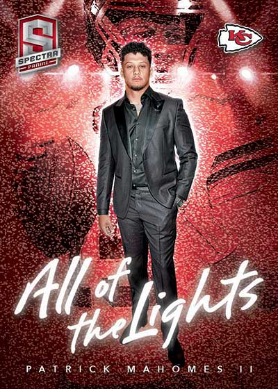2024 Panini Spectra Football All of the Lights Patrick Mahomes