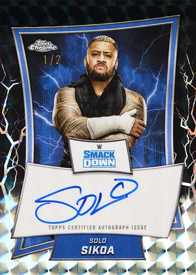 2025 Topps Chrome WWE Checklist, Box Breakdowns, Details