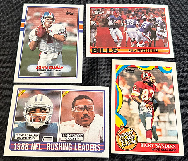 1989 Topps Football Box Break, Review and Breakdown