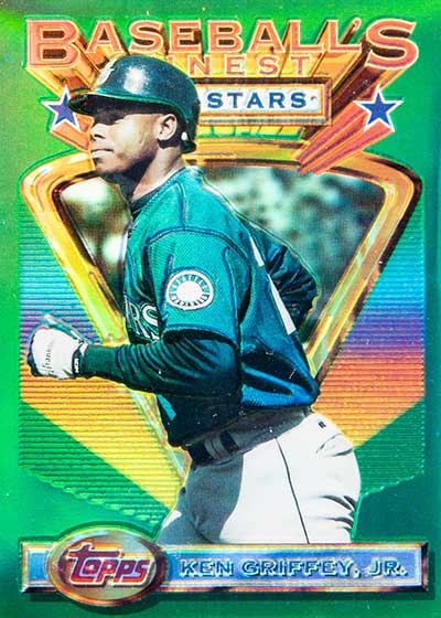 where do you get sports cards graded 1999 Skybox Metal Universe Diamond Soul Ken Griffey, Jr. #8DS Graded C –  Overtime Sports main image 0