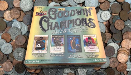 2021 Upper Deck Goodwin Champions Box Break and Review