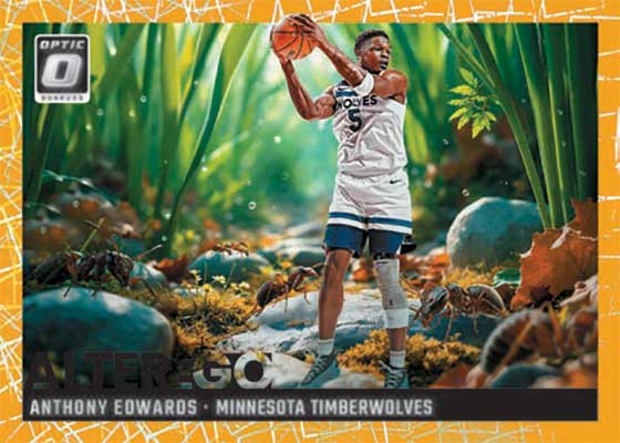 2024-25 Donruss Optic Basketball Alter Ego Anthony Edwards