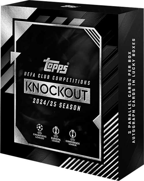 2024-25 Topps Knockout UEFA Club Competitions Hobby Box