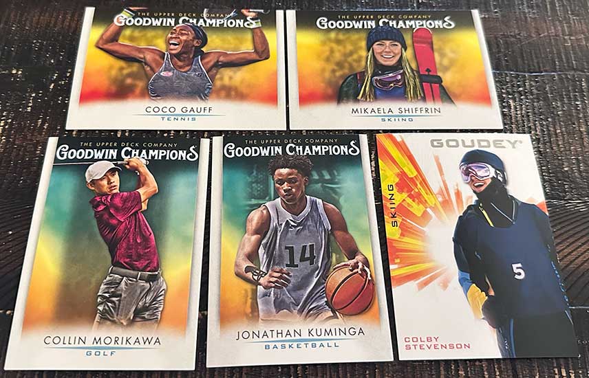 2021 Upper Deck Goodwin Champions Box Break and Review