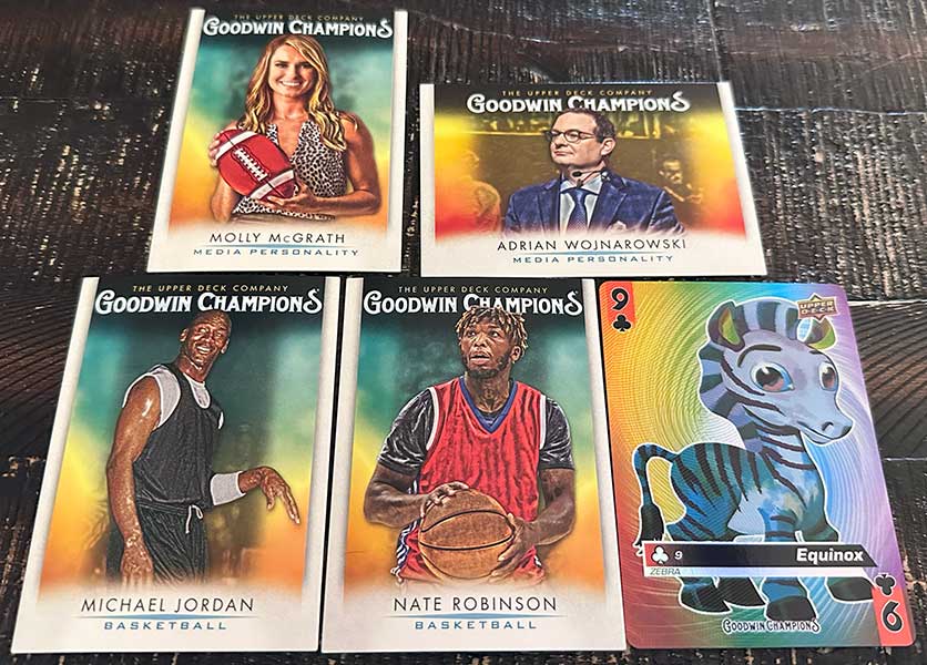 2021 Upper Deck Goodwin Champions Box Break and Review