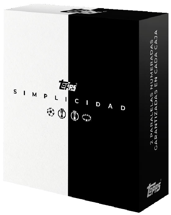 2024-25 Topps Simplicidad UEFA Club Competitions Hobby Box