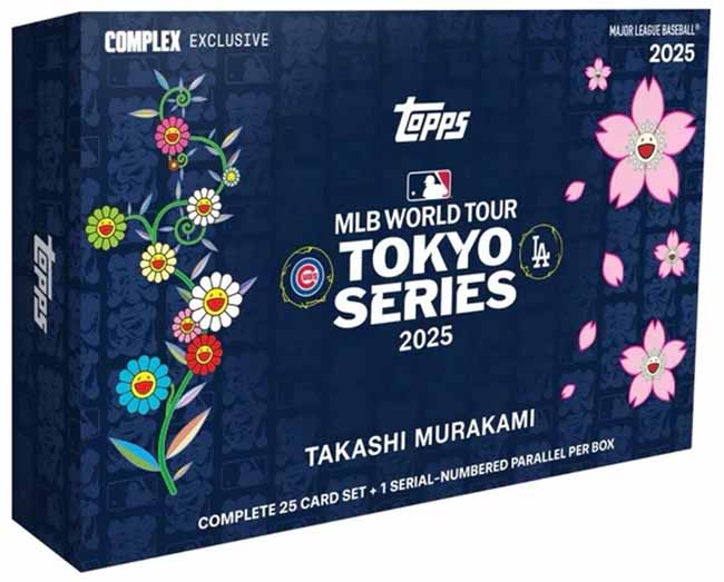 村上隆 MLB WORLD TOUR TOKYO SERIES topps 2025 Topps Takashi Murakami + MLB World Tour Checklist, Details