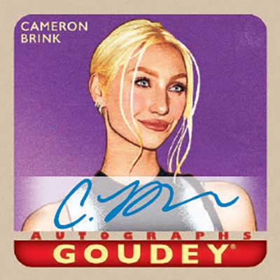 2025 Upper Deck Goodwin Champions Goudey Autographs Cameron Brink