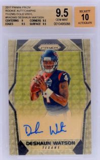 Graded: 2017 Panini Prizm Rookie Autographs Prizms Gold Vinyl