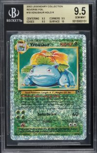 holographic venusaur card Pokemon Card Venusaur (Holographic) main image 1