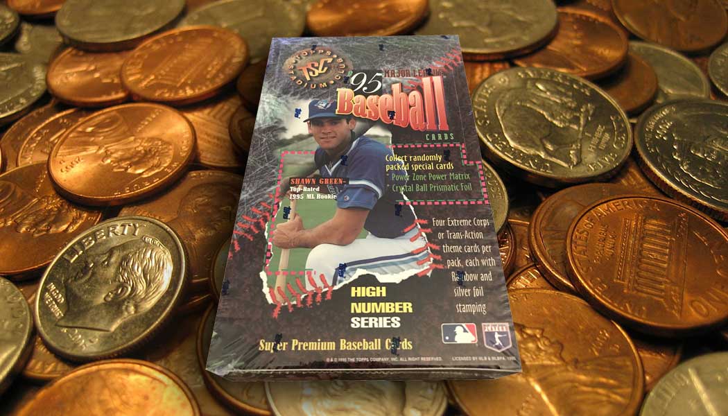1995 Topps Stadium Club High Series Baseball Box Break, Review