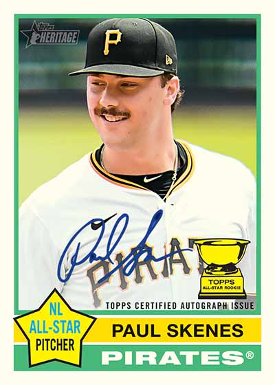 2025 Topps Heritage Baseball Checklist, Box Info, Details