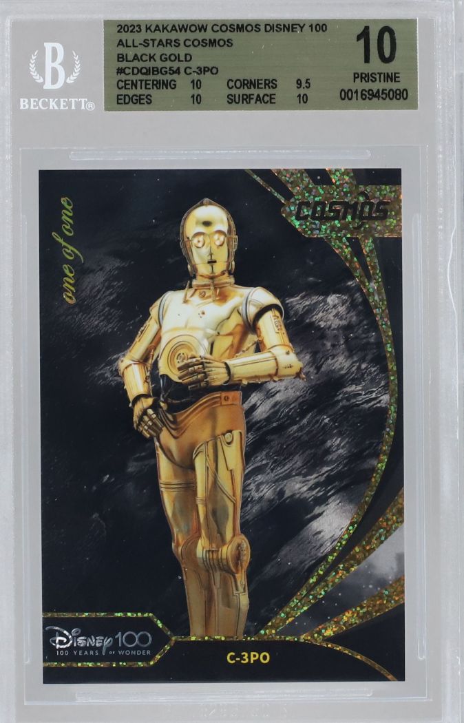 Graded: 2023 Kakawow Cosmos Disney 100 All-Stars Cosmos Black Gold